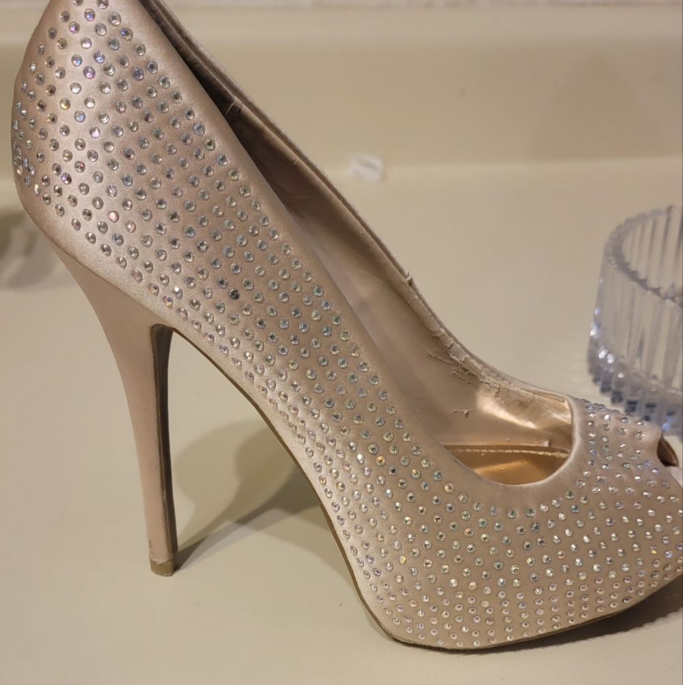 Bedazzled Jennifer Lopez Heels